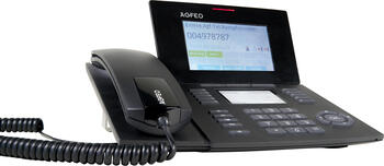 Agfeo SENSORfon ST56 IP schwarz, VoIP-Telefon schnurgebunden Anruferanzeige, Freisprecheinrichtung, Displaytasten (3)