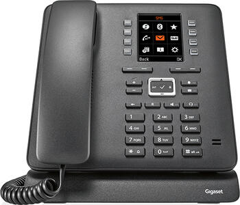 Gigaset Pro Maxwell C schwarz, VoIP-Telefon (schnurgebunden) Anruferanzeige, Freisprecheinrichtung, Wideband