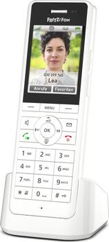 AVM FRITZ!Fon X6 weiß, DECT Mobilteil (schnurlos), HD-Telefonie, Headset-Anschluss, Farbdisplay