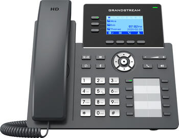 Grandstream GRP2604, VoIP-Telefon (schnurgebunden), Anruferanzeige, Freisprecheinrichtung, Wideband