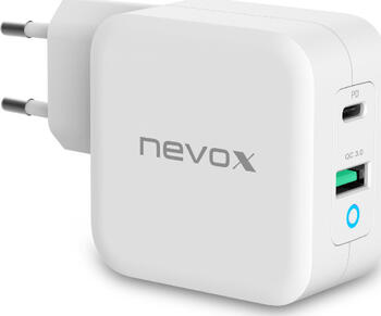 Nevox 65W USB-C Power Delivery (PD) + QC3.0 Ladegerät 