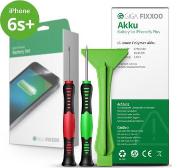 GIGA Fixxoo Akku - iPhone 6s Plus inkl. Werkzeugset 
