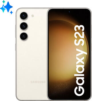 Samsung Galaxy S23 S911B/DS 256GB Cream, 6.1 Zoll, 50.0MP, 8GB, 256GB, Android Smartphone
