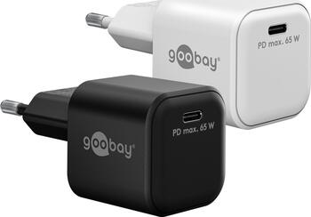 Goobay USB-C PD GaN Schnellladegerät Nano (65 W)