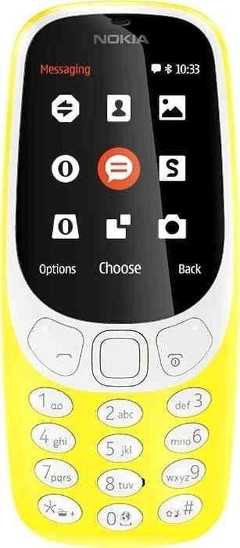 Nokia 3310 (2017) Dual-SIM gelb ohne Vertrag 