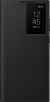 Samsung Smart Clear View Cover für Galaxy S22 Ultra schwarz 