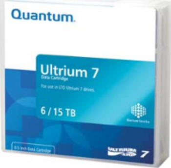 Quantum Ultrium LTO-7 BaFe Kassette Kapazität komprimiert: 15TB . Kapazität unkomprimiert: 6TB