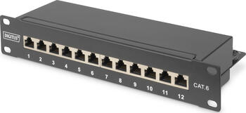 Panel Digitus 12 Port 19 -Patchpanel