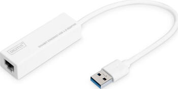 DIGITUS USB-Adapter - USB 3.0 zu Gigabit  Ethernet Adapter bis 1000 Mbit/s