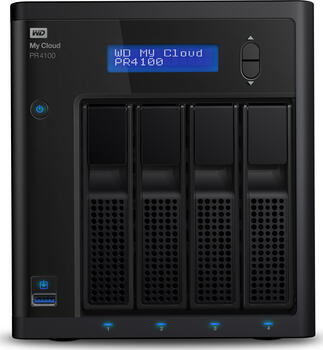 Western Digital My Cloud Pro PR4100, 2x Gb LAN, NAS 