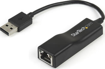 StarTech USB 2.0 10/100 Mbit Ethernet Adapter, Lan Nic USB Netzwerkadapter