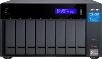 QNAP TVS-872XT-I5-16G, 16GB RAM, 1x 10GBase-T, 2x Gb LAN bis zu 8 Laufwerke