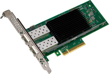 Intel E810-XXVDA2 25G LAN-Adapter, 2x SFP28, PCIe 4.0 x8, bulk Intel E810-XXVDA2 25G LAN-Adapter, 2x SFP28, PCIe 4.0 x8, bulk