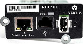 Vertiv IntelliSlot RDU101 Eingebaut Ethernet 100 Mbit/s 