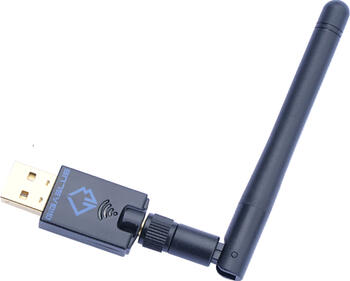 GigaBlue Wireless LAN Adapter mit Antenne, 2.4GHz/5GHz WLAN, USB-A 2.0 [Stecker]