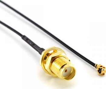 0,3m ALLNET ANT-PIG-UFL-SMAF-30 Koaxialkabel