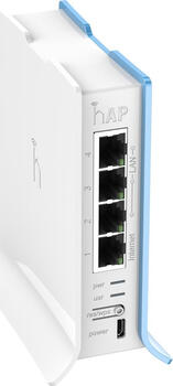 MikroTik routerboard hAP lite, Wi-Fi 4, 300Mbps (2.4GHz) Access Point