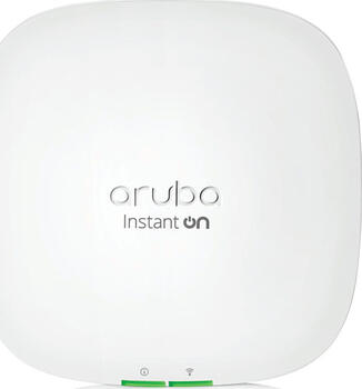 HPE Aruba Instant On AP22&comma; Wi-Fi 6&comma; 574Mbps &lpar;2&period;4GHz&rpar;&comma; 1201Mbps &lpar;5GHz&rpar; Access Point
