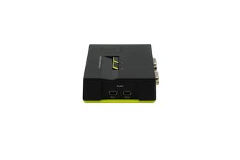 LevelOne 2-Port USB KVM mit Audio 