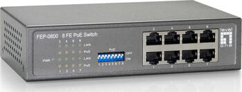 LevelOne FEP-0800, 8-Port Switch 
