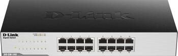 D-Link GO-SW-16G, 16-Port, Unmanaged Switch 