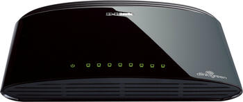 D-Link DES-1000 Desktop Fast Ethernet Switch, 8x RJ-45,