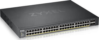 ZyXEL XGS1930 Rackmount Gigabit Smart Switch, 48x RJ-45, 4x SFP+, 375W PoE+