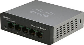 Cisco SF110 Desktop Switch, 5x RJ-45, Backplane: 1Gb/s 
