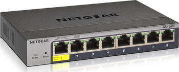 Netgear ProSAFE GS100 Desktop Gigabit Smart Switch,