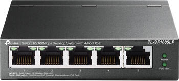 TP-Link TL-SF1000 Desktop Switch, 5x TP-Link TL-SF1000 Desktop Switch, 5x