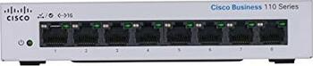 Cisco Business 110 Desktop Gigabit Switch&comma; 8x RJ-45&comma; Backplane&colon; 16Gb&sol;s
