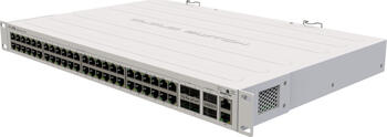 MikroTik Cloud Router Switch CRS354 Rackmount Gigabit Managed Switch, 48x RJ-45, 4x SFP+, 2x QSFP+, Backplane: 336 MikroTik Cloud Router Switch CRS354 Rackmount Gigabit Managed Switch, 48x RJ-45, 4x SFP+, 2x QSFP+, Backplane: 336