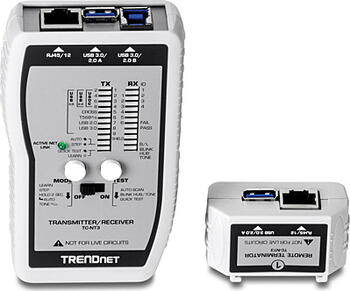 Trendnet TC-NT3 Silber Netzwerkkabel-Tester 