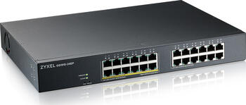 ZyXEL GS1915 Desktop Gigabit Smart Switch, 24x RJ-45, 130W PoE+, Backplane: 48Gb/s, Metallgehäuse