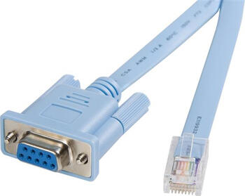 1,8m M/F Blue Cable StarTech RJ-45 to DB9 Cisco 
