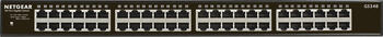 Netgear SOHO GS300 Rackmount Gigabit Switch, 48x RJ-45, Backplane: 96Gb/s Netgear SOHO GS300 Rackmount Gigabit Switch, 48x RJ-45, Backplane: 96Gb/s