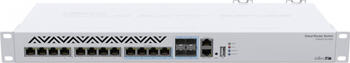 MikroTik Cloud Router Switch CRS312 Dual Boot Rackmount 10G Managed Switch, 8x RJ-45, 4x RJ-45/SFP, Backplane: 240Gb MikroTik Cloud Router Switch CRS312 Dual Boot Rackmount 10G Managed Switch, 8x RJ-45, 4x RJ-45/SFP, Backplane: 240Gb