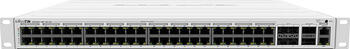 MikroTik Cloud Router Switch CRS354 Rackmount Gigabit Managed Switch, 48x RJ-45, 4x SFP+, 2x QSFP+, 700W PoE+, Bac