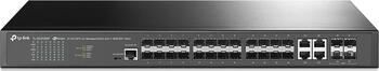 TP-Link TL-SG300 JetStream Rackmount Gigabit Managed Switch&comma; 4x RJ-45&sol;SFP&comma; 20x SFP&comma; 4x SFP&plus;&comma; Backplane&colon; 128Gb&sol;s&comma;