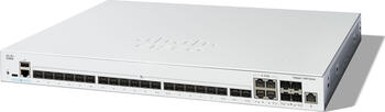 Cisco Catalyst 1300 Rackmount 10G Managed Stack Switch&comma; 4x RJ-45&sol;SFP&plus;&comma; 20x SFP&plus;&comma; Backplane&colon; 480Gb&sol;s&comma; Metallgeh&auml;use