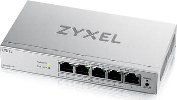 Zyxel GS1200-5HPV3 L2 Managed Switch, 5x RJ-45, Backplane: 10 Gbit/s Zyxel GS1200-5HPV3 L2 Managed Switch, 5x RJ-45, Backplane: 10 Gbit/s