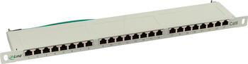InLine Patchfeld Cat.6, 24-fach, 48,26cm (19 ), 0.5HE