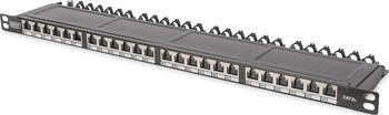 19 Zoll/ 1HE Digitus Professional Patchpanel CAT 6A 19,