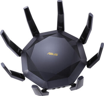 ASUS RT-AX89X AX6000 Router, ohne Modem, Wi-Fi 6, 1148Mbps (2.4GHz), 4804Mbps (5GHz)
