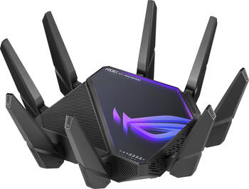 ASUS ROG Rapture GT-AXE16000 Router, ohne Modem, Wi-Fi 6E, Wi-Fi 6E