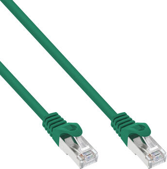 1m Patchkabel Cat.5e S/FTP grün