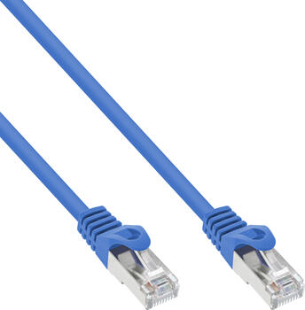 0,25m Patchkabel Cat.5e SF/UTP blau