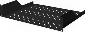 19 Zoll 1HE Digitus DN-19 TRAY-2-SW Fachboden schwarz