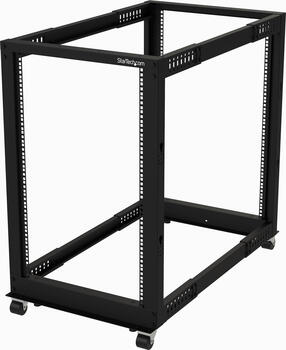 19 Zoll&sol; 18HE StarTech Mobiles Open Frame Serverrack mit Zubeh&ouml;r&comma; zerlegt