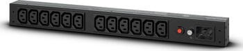 19 Zoll/ 1HE CyberPower PDU Basic 12x IEC-320 Ausgänge 230V, Rack-Zubehör 19 Zoll/ 1HE CyberPower PDU Basic 12x IEC-320 Ausgänge 230V, Rack-Zubehör